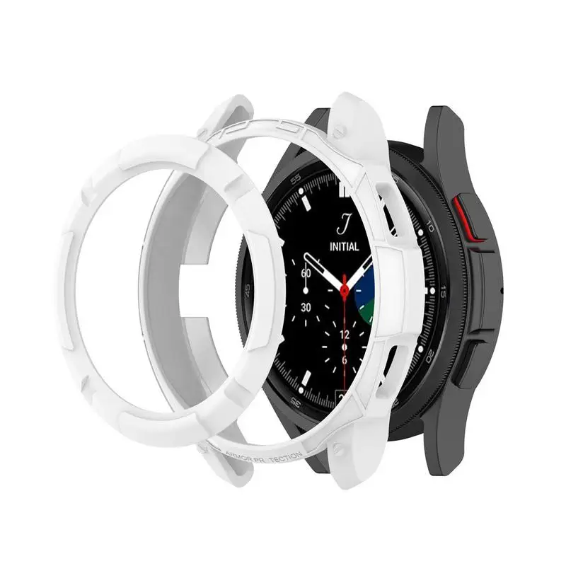 42/46mm Protective Case for Samsung Galaxy Watch 4 Classic Protect Cover TPU Bumper Shell For Galaxy Watch4 Classic