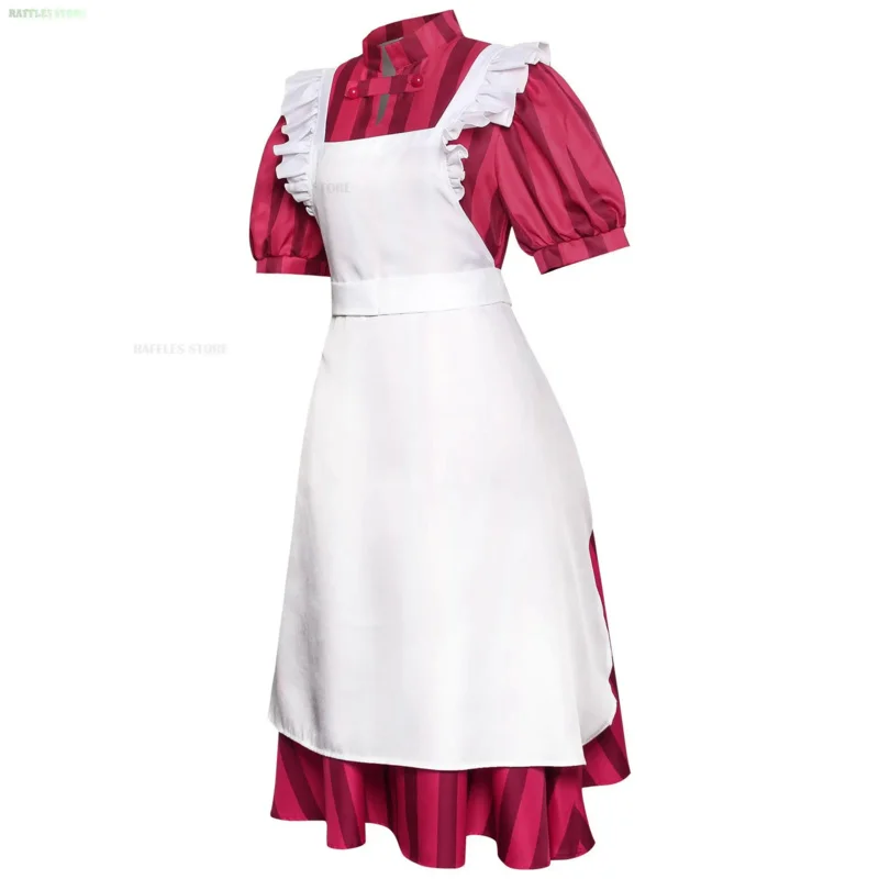 Anime Movies The Boy And The Heron Kiriko Cosplay Maid Dresses Costume How Do You Live?  Halloween Mahito Maki Lady Himi Cosplay