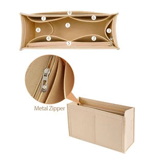 Betreten Sie den Organizer für kleine Taschen, Premium Feel Pure, Book Tote, mehrere Taschen 10 Hauptverkaufstasche Dior - №1