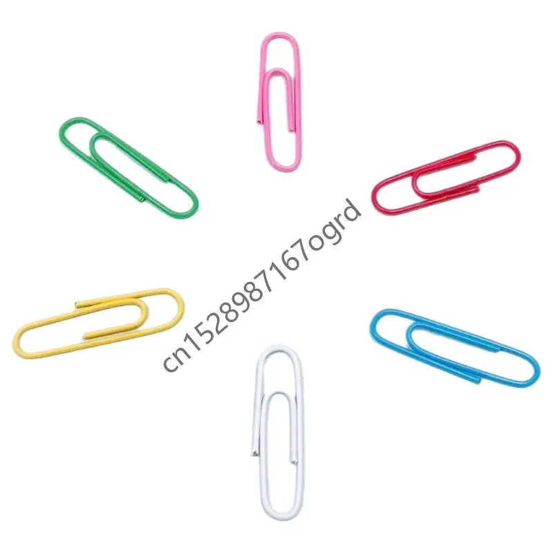 120 Pcs Marking Clips Colorful Paper Clips Letter Clips Office Accessories 634A