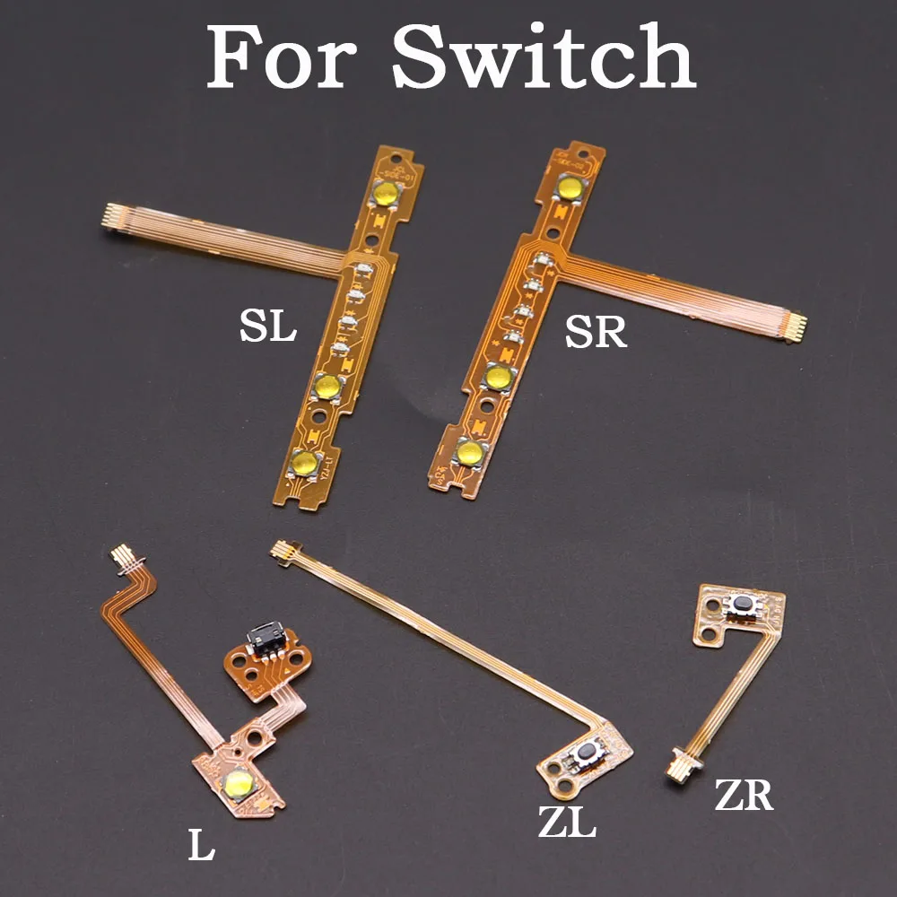 1PCS Replacement SR SL ZL ZR L R Button Key Ribbon Flex Cable for Nintendo Switch JoyCon Repair Part Switch OLED Accessory