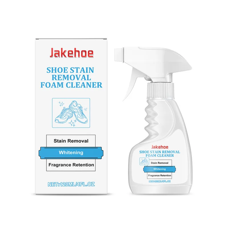 

Jakehoe Shoe Stain Removal Foam Cleaner Gentle Cleaning For White Shoes Yellow Stains Multi Functional Shoe Cleaner