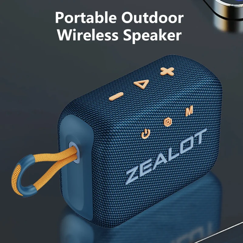 ZEALOT S75 10W Wireless Speakers, Outdoor Portable Subwoofer