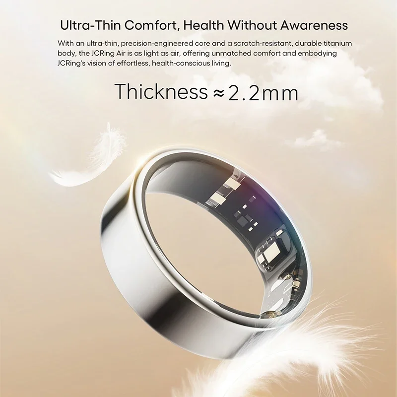 X6B Bluetooth Gold Temperature Smartring Assessment Smart Sleep Ring Stainless Steel for Men and Women