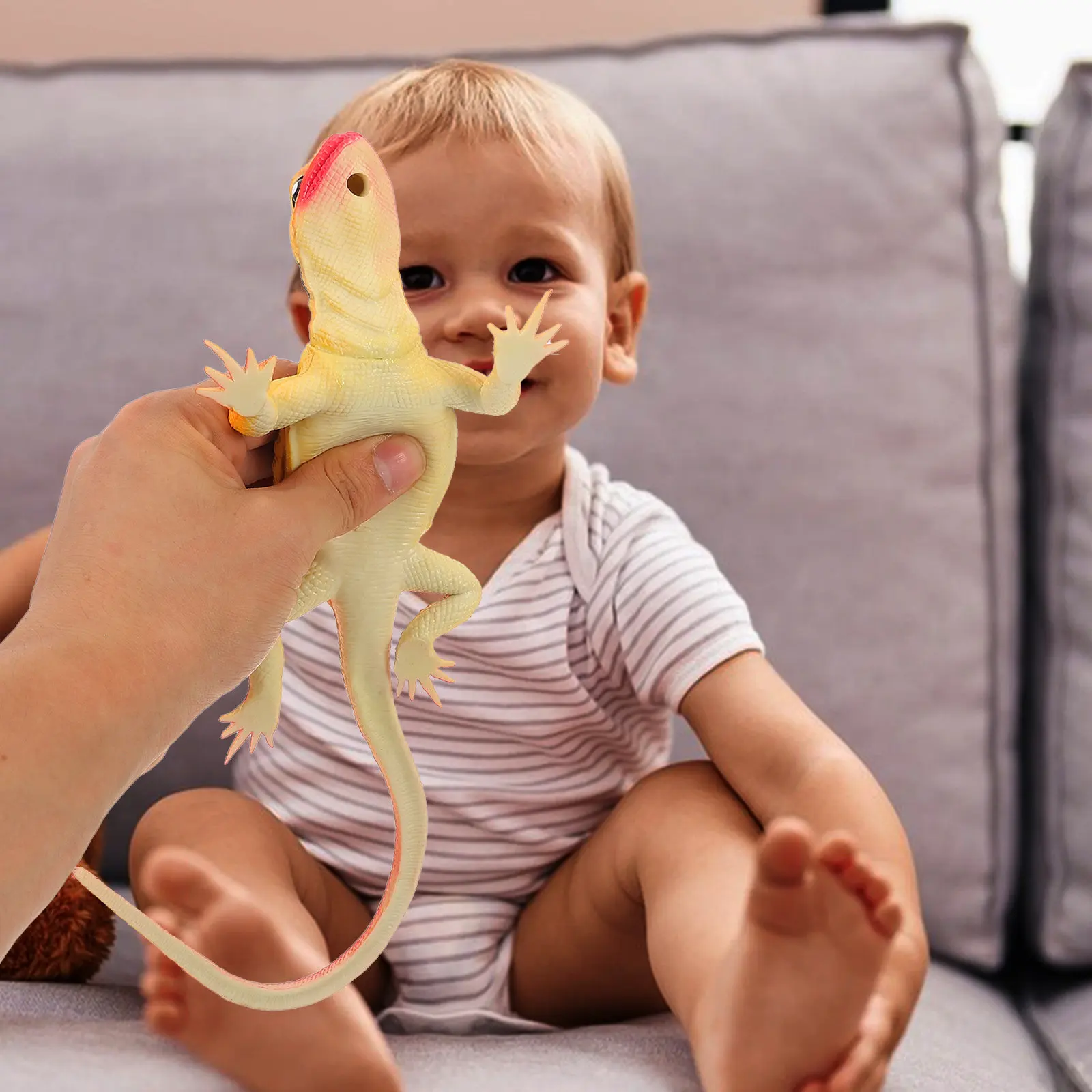 

Realistic Vinyl Lizard Figures Lifelike Reptile Simulation for Kids Science Learning Educational Desktop Decoration Party