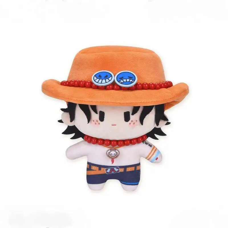 لطيف قطعة واحدة زورو لوفي ايس أفخم القطن دمية سابو 10 سنتيمتر ألعاب من نسيج مخملي الكرتون أنيمي الطرفية عارية رقيق دمية هدية عيد ميلاد