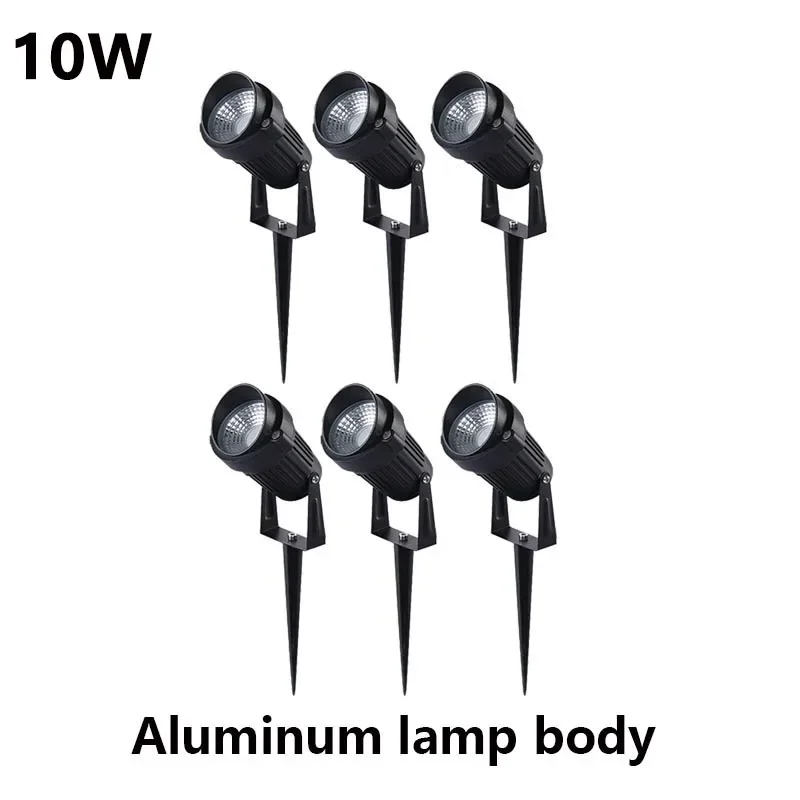 Imagem -03 - Iluminação Led do Jardim 5w 10w 15w Outdoor Spike Lawn Lamp Waterproof Terrace Garden Decoração Path Holofotes Ac220v 110v Dc12