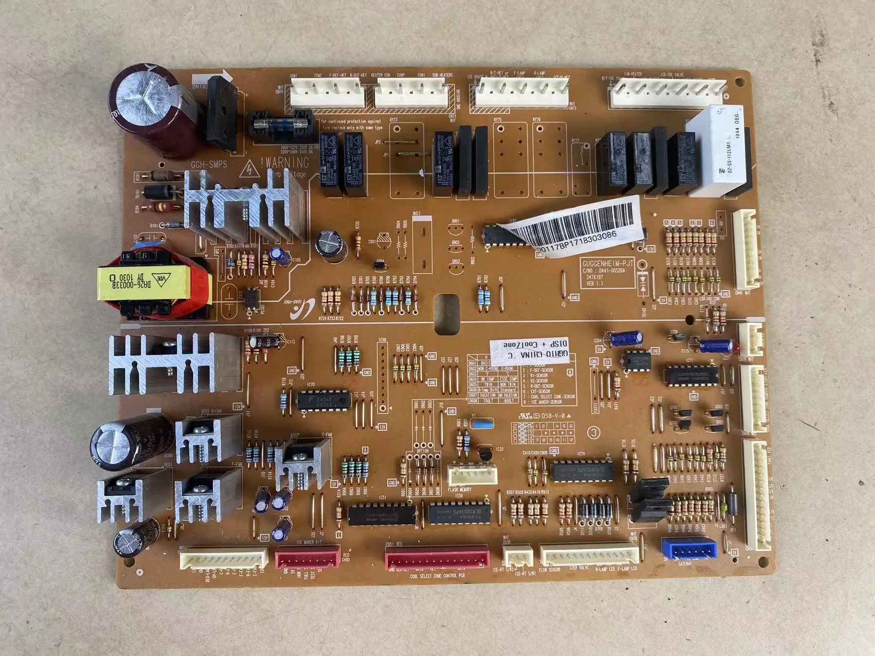 

DA41-00526A DA92-00117B тестовая плата, материнская плата, исправна
