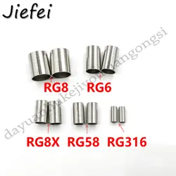 4pcs lot New high-quality UHF TNC SMA BNC N RG316 RG58 RG8X RG6 RG8 ring