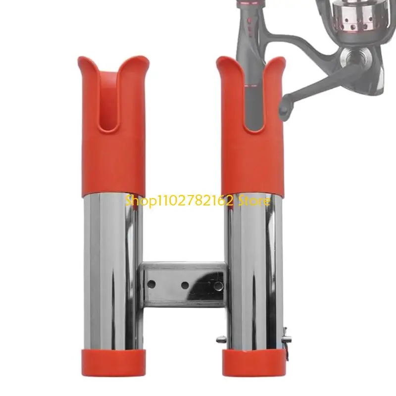 547B Marine Fishing Rod Holder Stainless Steel Mount Clamp on Rod Holder For Boat Kayak Yacht And Watercraft Accessories