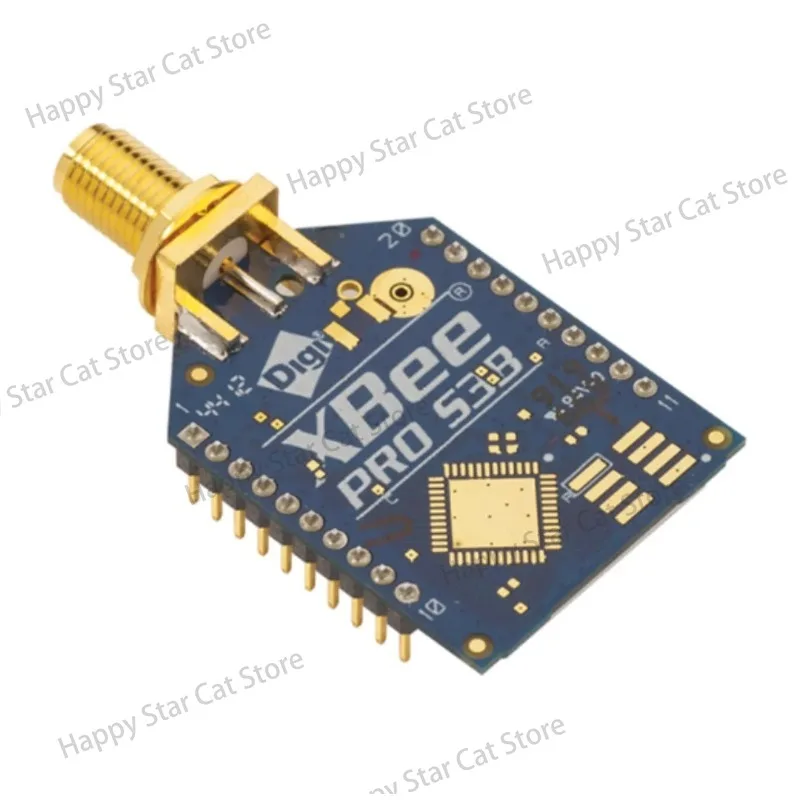 1PCS XBP9B-DMST-002 Digi XBee PRO S3B 900HP Módulo Sem Fio para Drone Produto Original e Genuíno