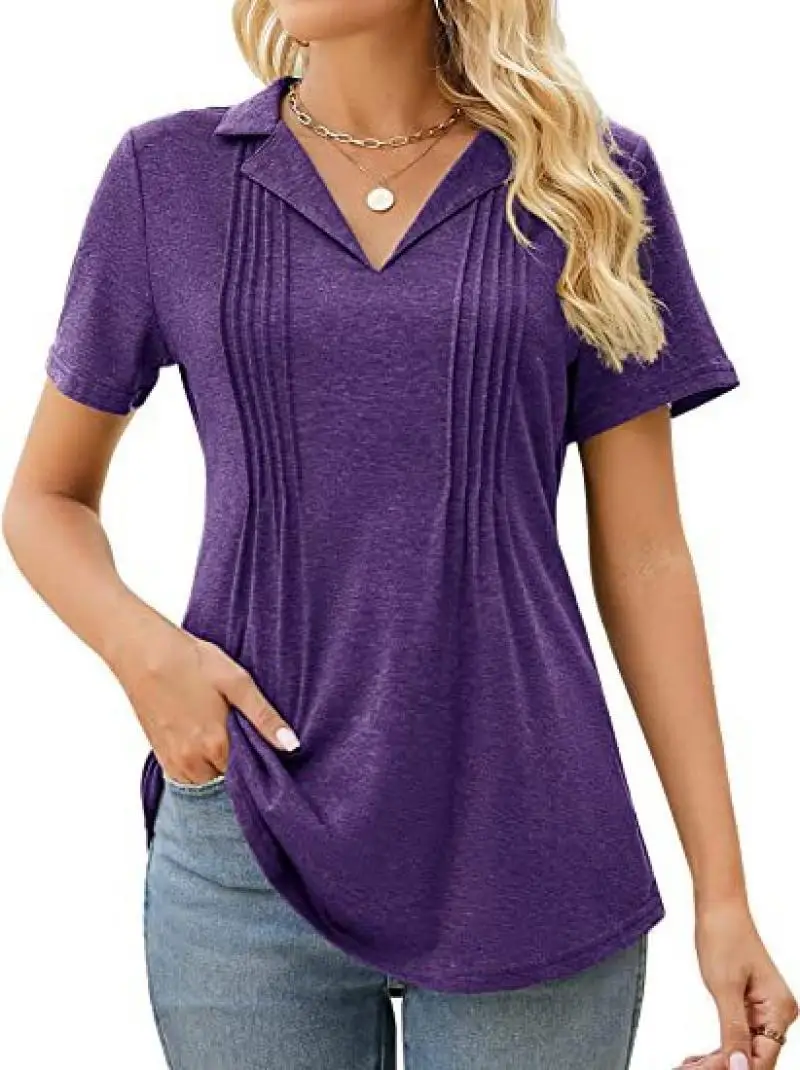 ropa de mujer camisetas shirts & blousesropa de mujer ofertas  women clothing  니트반팔여자  t shirt femme été grande taille  티셔츠