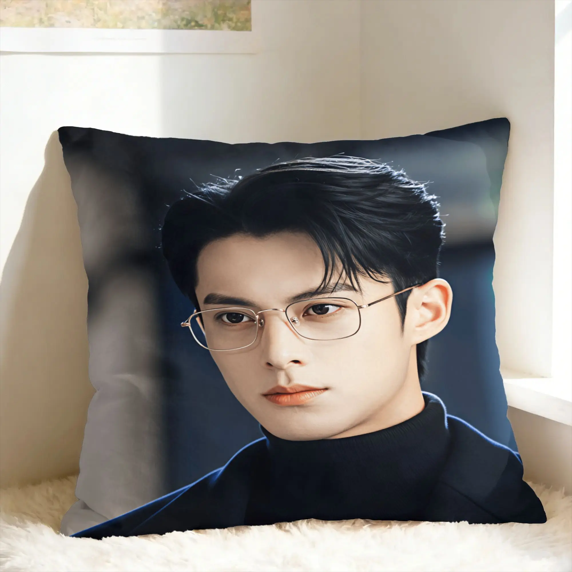 Wang Hedi Dylan Wang Actor Pillow Case  Fashion Pillow Cover Custom Pillowcases For Office Car Home Decor