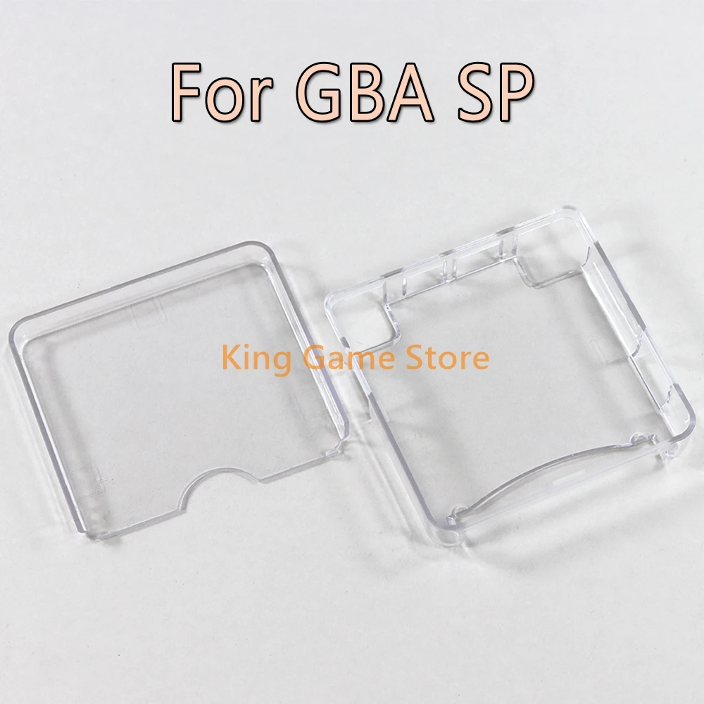 

5Sets Transparent Hard Shell Housing Clear Crystal Case Protector Cover For Game Boy Advance GBA SP Console
