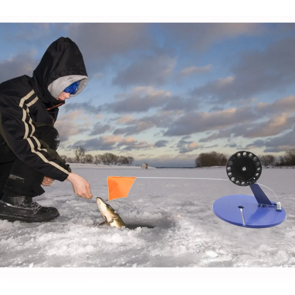 1PC Automatic Ice Fishing Plat - Fishing Rod Ice incelemesi ve fiyatı
