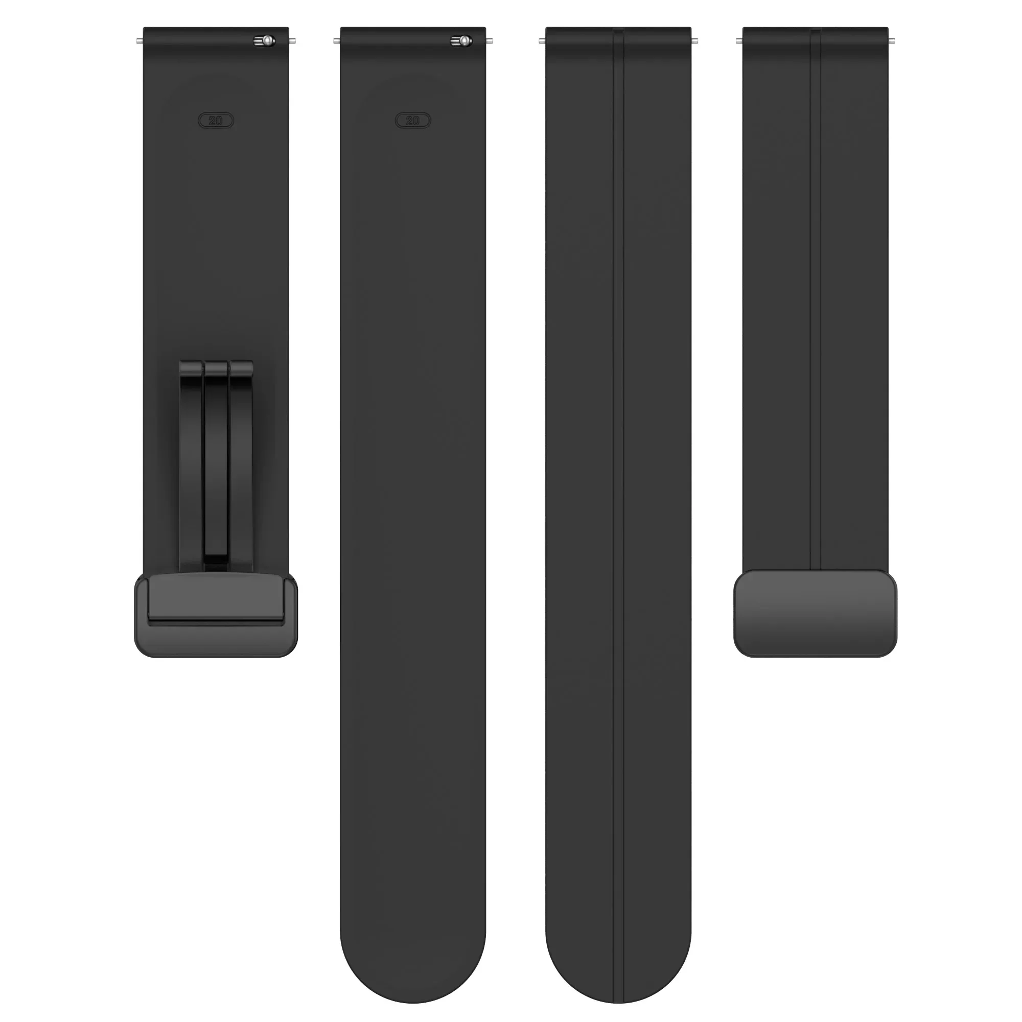 22 مللي متر 20 مللي متر حزام سيليكون مغناطيسي لساعة سامسونج جالاكسي 7 6 5 4/ساعة هواوي 4 3 برو /GT5-4-3 سوار Amazfit GTR/GTS 4 Band