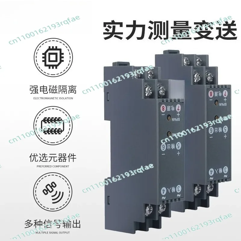 AC-100V500V  to 4-20mA0-10V WS1520 AC Voltage Signal Isolation Transmitter
