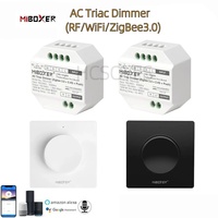 MIBOXER AC Triac Dimmer RF Push Dimmer TRI-C1/ TRI-C1WR/ TRI-C1ZR 110V-220V 300W App /Voice /Remote Control For LED Bulb Strip