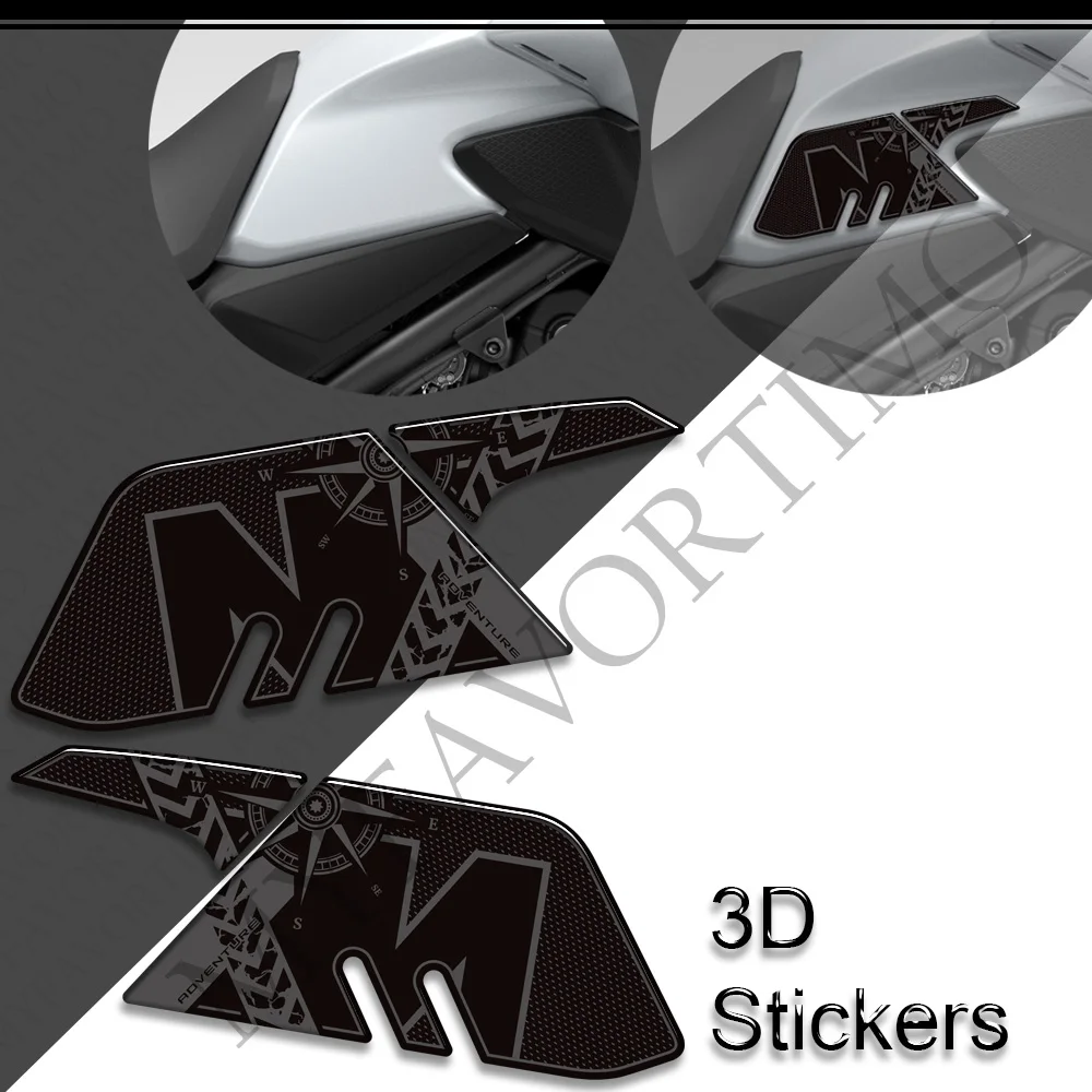 NX400 NX500 Motorcycle Fuel Oil Tank Pad Side Knee Protector Stickers Decals Kit For Honda NX 400 NX 500 2024