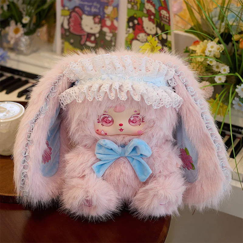 むう専用　サミュエル680%　ピンクさくら サミュエル・バニーエルフシリーズ 680%ぬいぐるみビニール人形