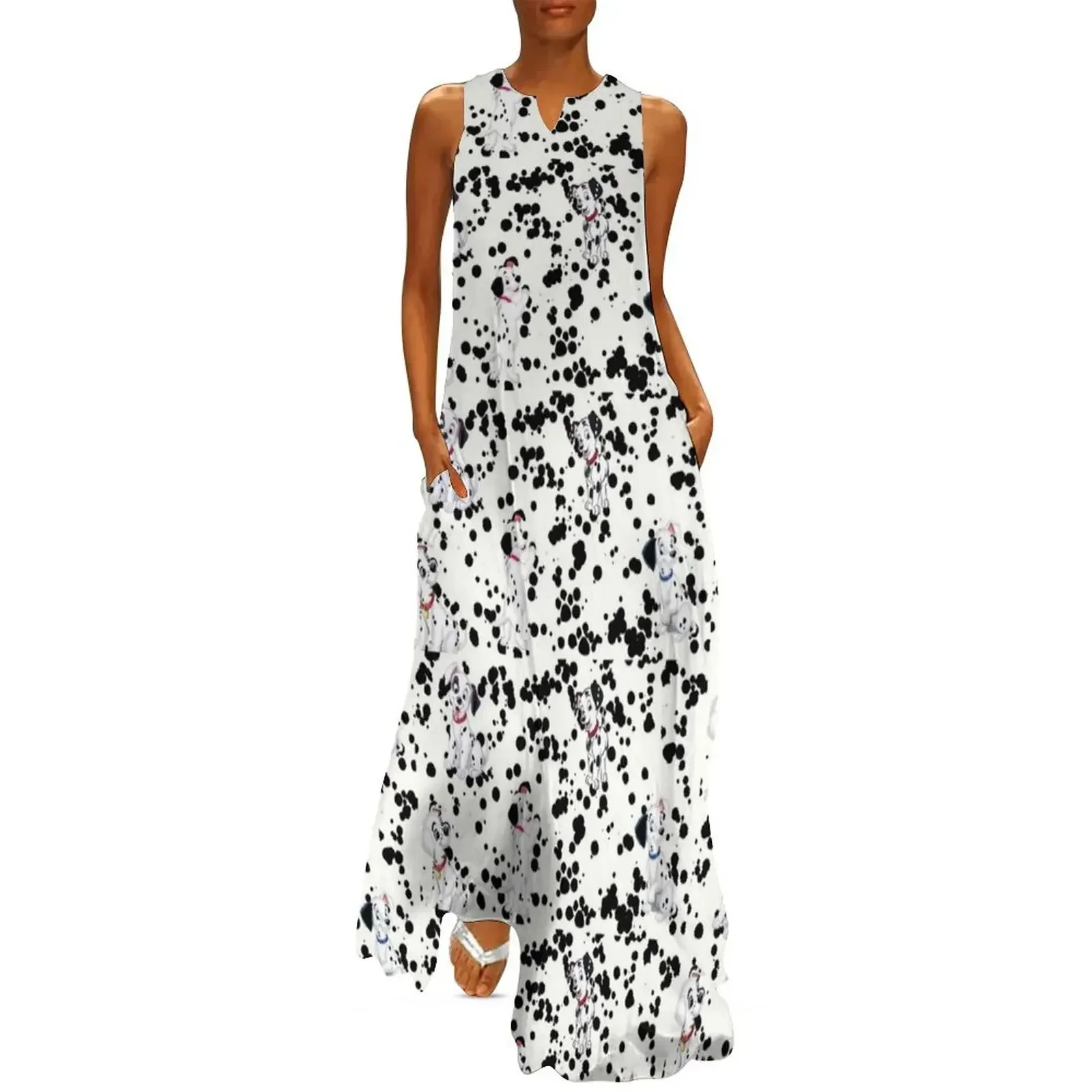 

101 puppies! Long Dress Women's summer suit dresses summer woman 2025 purple dress women's summer dresses 2025 Dress