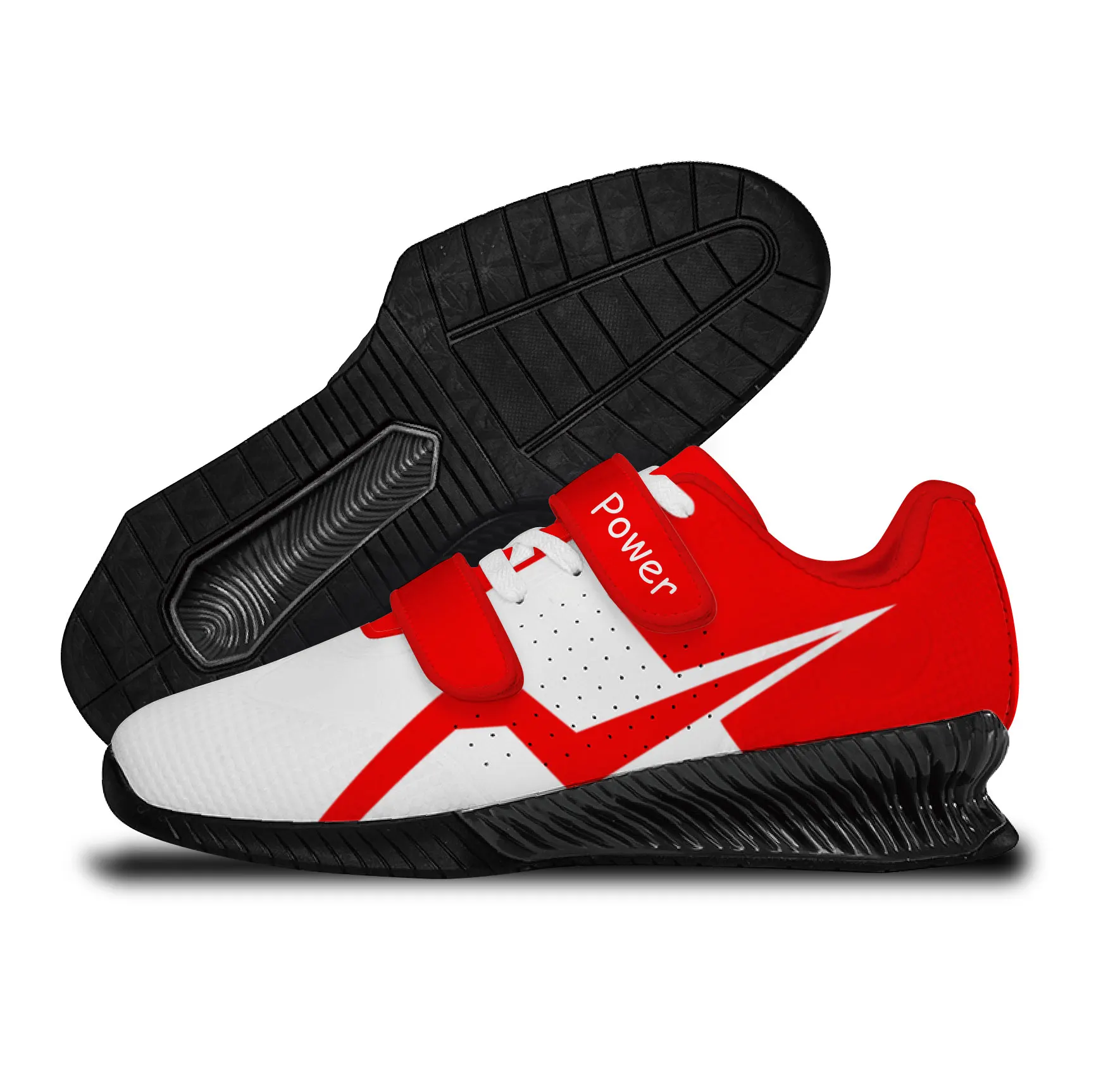 New Men's Weightlifting Shoes Indoor Training Weightlifting Shoes Comfortable Fitness Squat Hard Pulling Shoes Size 39-46