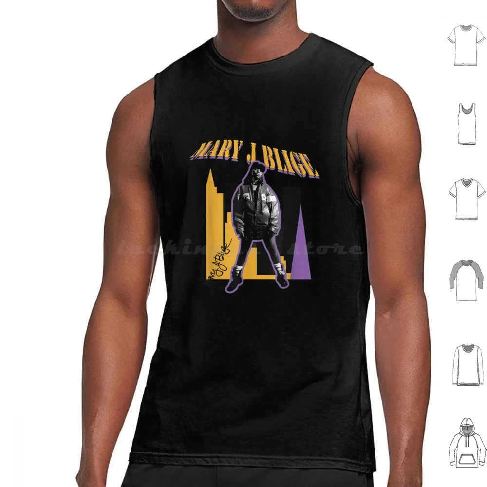 Camisetas sin mangas City Potrait con estampado de algodón 1971 Geffen Pop Hip Hop Mary Berry Queen Mary Mary Queen Of Scots Mary