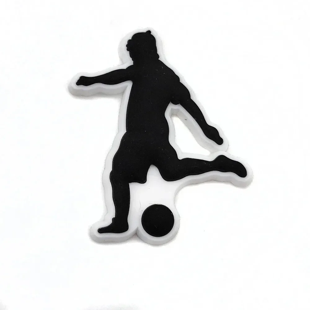 18-teiliges Set Fußball-Charms für Jungen und Männer, Schuh-Accessoires für Sportschuhe, Sandalen und Slipper – Detail 10