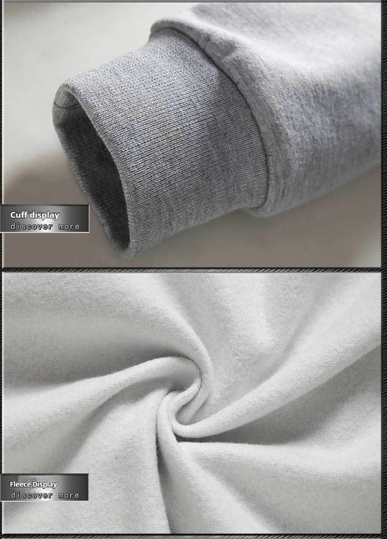Herren-Fleecejacke mit Sherpa-Futter, verdickter karierter Kapuzenpullover, warmer Wintermantel, langärmelig, Outdoor-Mode – Detail 7