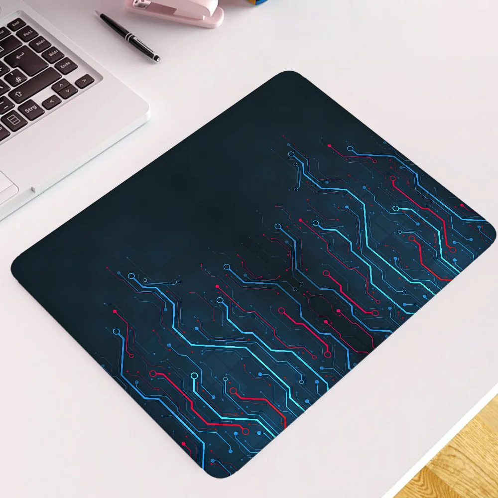 Circuits Mousepad Company Rubber Mat Gaming Mouse Pad Anime Desk Accessories Game Mats Pc Gamer Girl Mause Laptop Computer Table