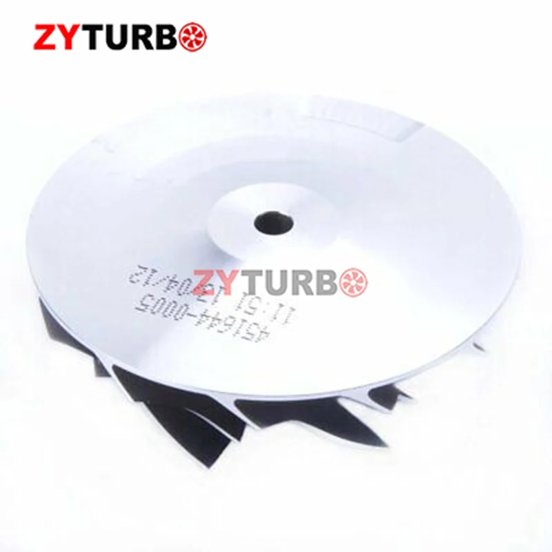 Roda do compressor turbo GT35 GT3582 61,5 / 81,5 mm balanceada