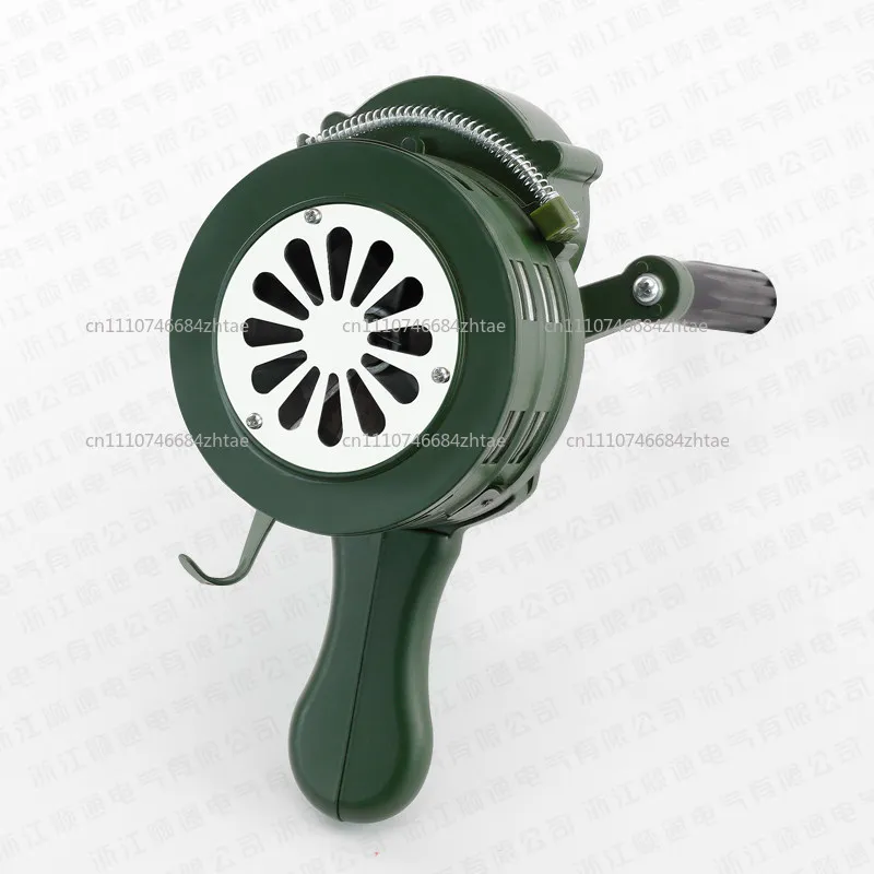Hand Crank Siren Portable Handheld Emergency Alarm