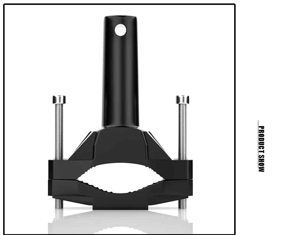 Universal Motorcycle Spotlight Bracket Bumper Modified Headlight Stand Spotlight Extension Pole Frame Moto Parts Accessories