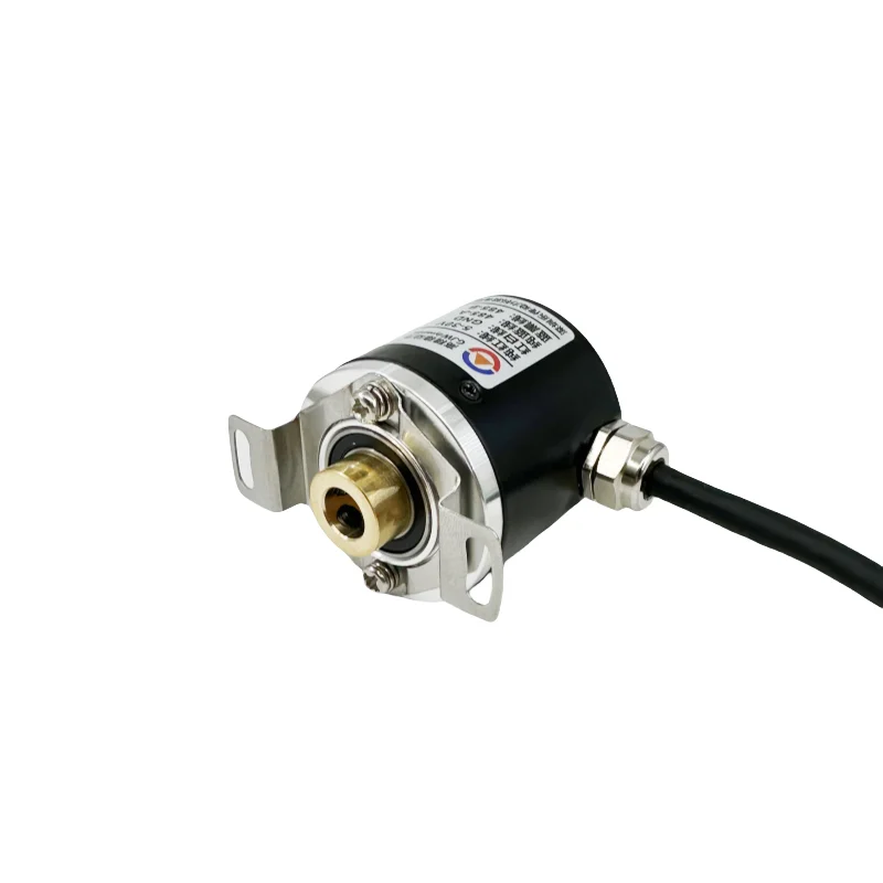 2025 New Absolute Encoder With RS485 Output Single-Turn, Shaft End Blind-Bore Clamp-Type Angle, Speed, And Displacement Sensor