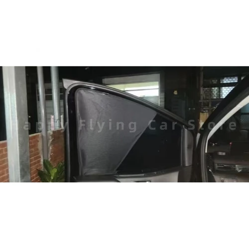 Imagen 2 del producto Adecuado para sombrilla de ventana de coche Hyundai STARIA, deflector solar de puerta delantera y lateral, cortina de malla