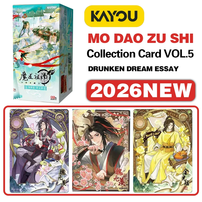 kayou純正-莫道子師カード-酩酊夢章-蘭望基-魏無羨-悪魔教の創始者-コレクションカード-おもちゃギフト