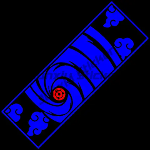 Autocollants de voiture en vinyle Anime japonais, autocollant de pare-brise de lunette arrière, décoration extérieure automatique, autocollant de pare-brise, toby Sharingan, JDM