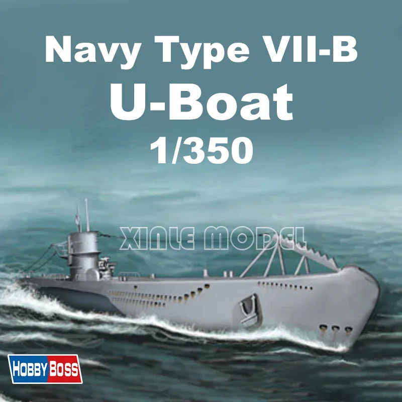 

Trumpeter Plastic Assembled Ship Model Kit 83504 German U-7B Submarine 1/350