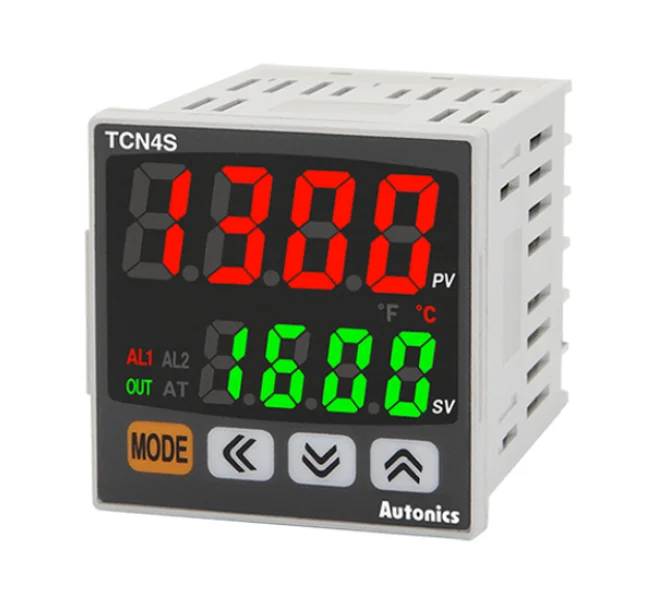 

TCN4L-24R Temp Control, 1/4DIN, Dual display 4 Digit, PID Control, Relay & SSR Output, 2 Alarm Output,