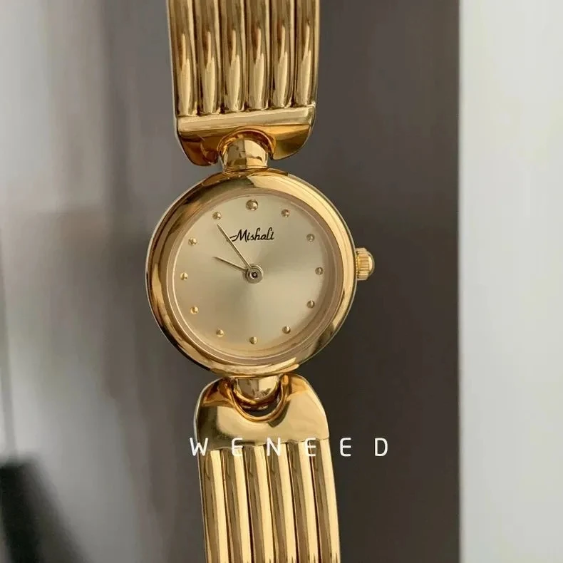 Modo Eenvoud Temperamento Kettinghorloge Voor damesmeisje Kettinghorlogeband horloge Damesaccessoires groothandel