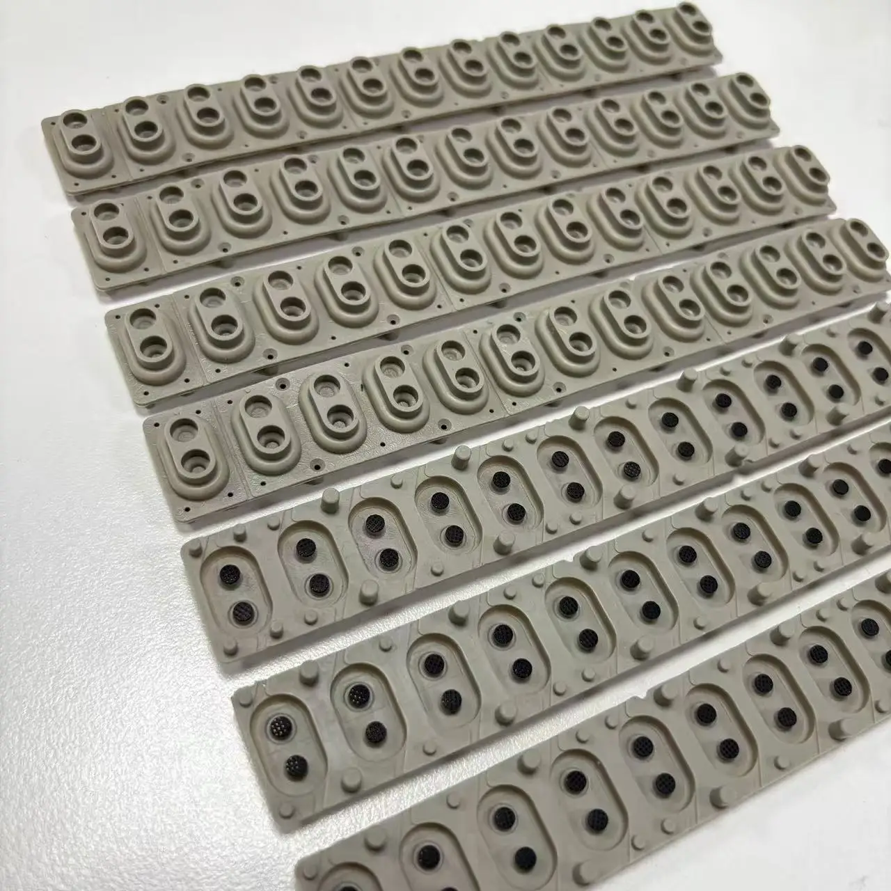 7PCS Rubber Strips For Roland EP9 JV JX JW50 VA7 A37 AX7 EP G70 D50 S-50 D10 D20 E-86 AX1 AX7 Korg SD1 X5 X5D N264 IS40 IS50 - 4