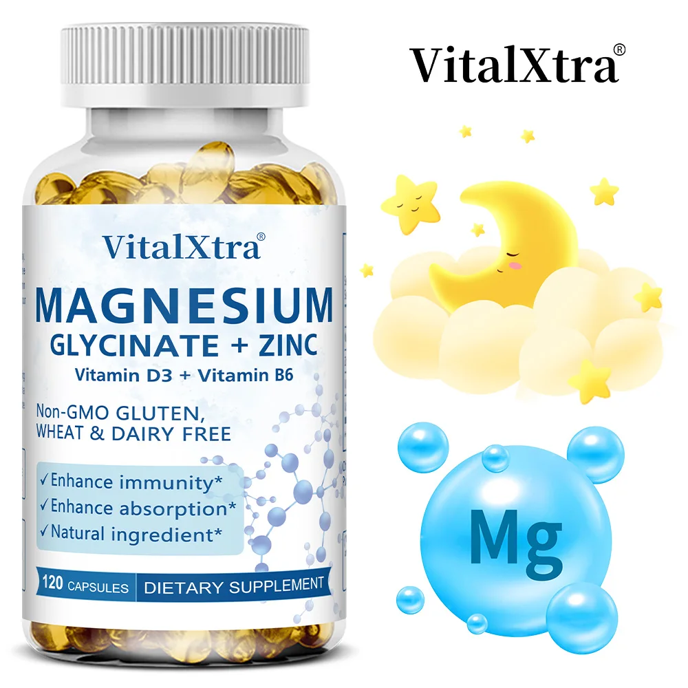 

Капсулы с глицином от магния — высокая скорость впитывания, поддержка здоровья отслеживания стресса, функция мышц, метаболизм, способствует сну