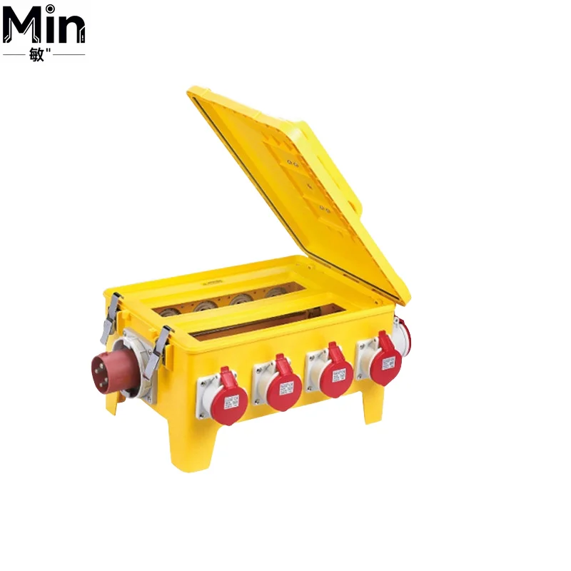 JIAHUI JH-058 IP65 Waterproof Outdoor Industrial Maintenance Distribution Box 24 12 Slots Portable Enclosure