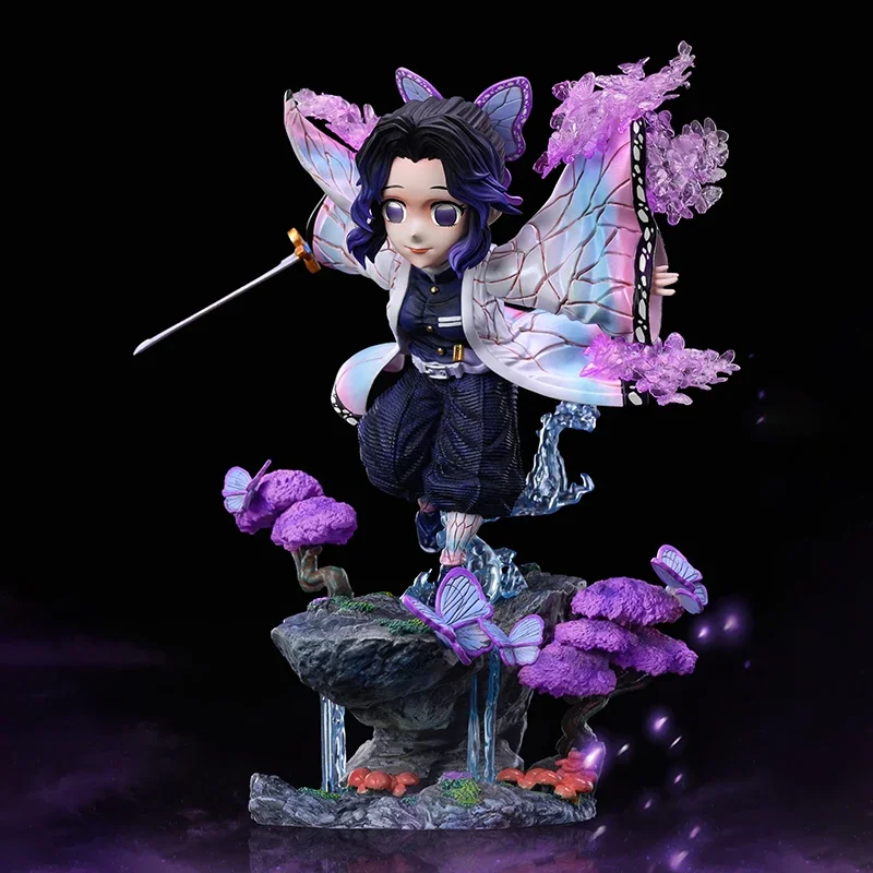 Ghost Killer Butterfly Ninjutsu G5 mini doll around the animation model box decoration Kochou Shinobu GK Limited Statue Figure