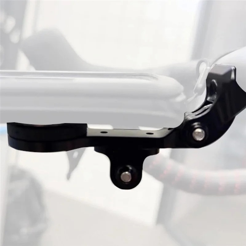 حامل كمبيوتر الدراجة AA87 لـ T Rek Madone SLR 7 شريط جذعي متخصص متوافق مع محول Garmin/Magen E/Bry Ton/Wa Hoo #2