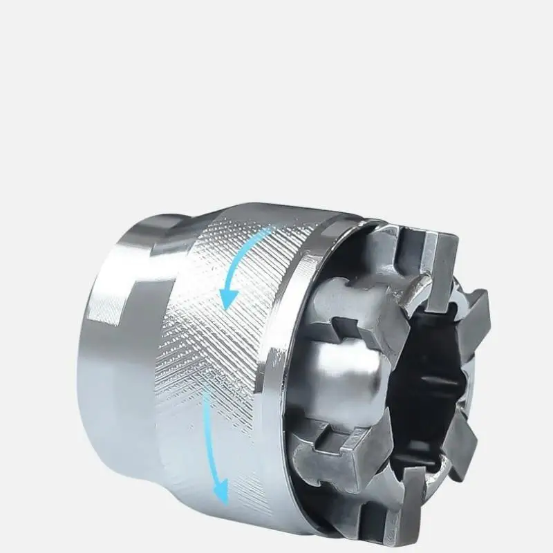 1pc 3/8 Polegada unidade 10-19mm ajustável hex universal soquete torque catraca soquete adaptador chave cabeça manga ferramenta de reparo