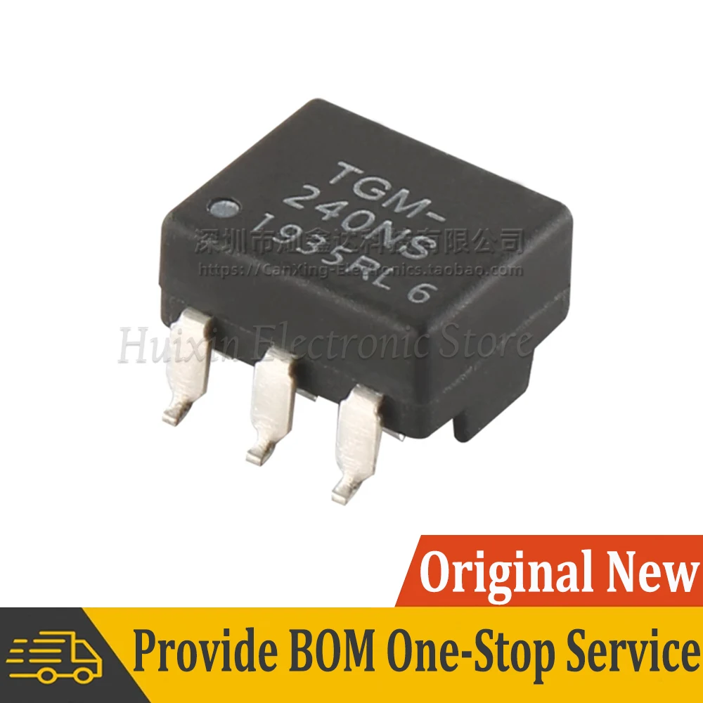 

5pcs TGM-240NS TGM-240NSRL SOP6 SMD Isolated Isolation Transformer Turns Ratio 3CT:4CT 960uH Filter Transformer