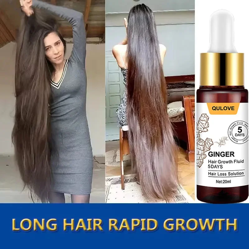 

Hair Growth Serum 5 Days Fast Regrowth Essential Capsule Anti Hair loss Baldness Repair Damaged Scalp Treatment For Women Men