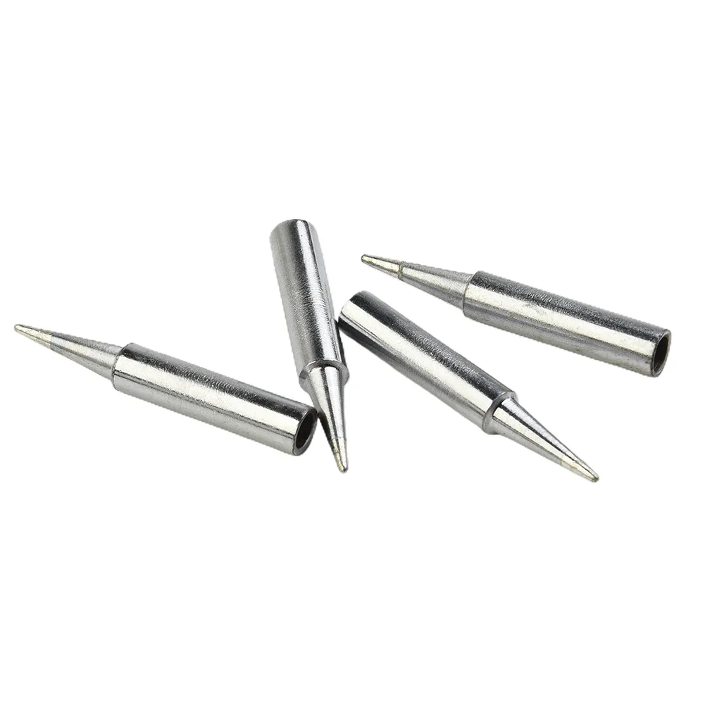 10pcs 900M-T-B Lead-Iron Alloy Solder Iron Tips Set For Soldering Station Silver  Tool  Accessories