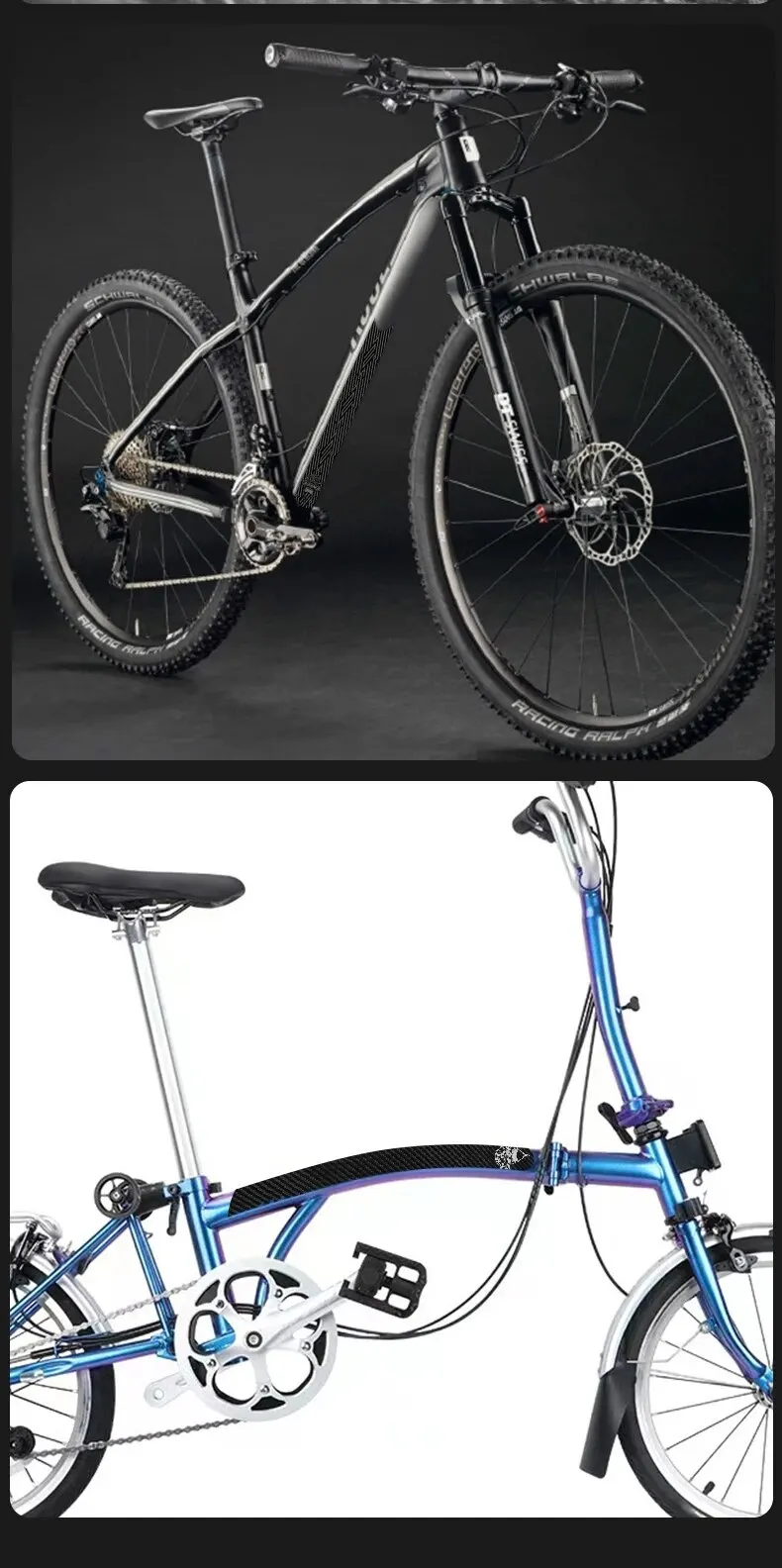 ENLEE Fahrradrahmen-Schutzaufkleber, MTB, abnehmbarer Fahrrad-Unterrohr, kratzfester Aufkleber, Klebeband, Schutz, Fahrradzubehör – Detail 17